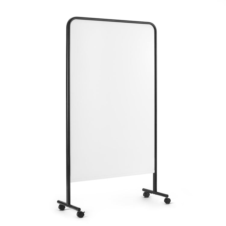 Goal Dry Erase Board, Vertical, 39x67h", Black Frame