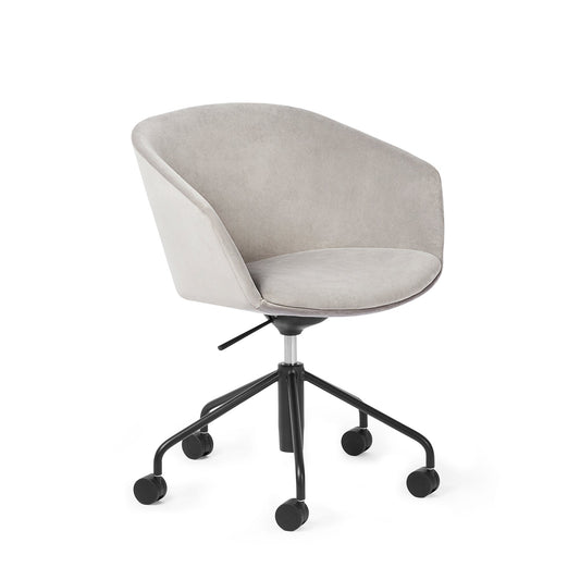 Pitch Meeting Chair, Velvet Gray